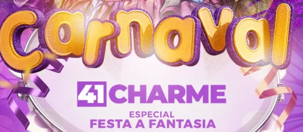 41CHARME Especial - Festa a fantasia 
